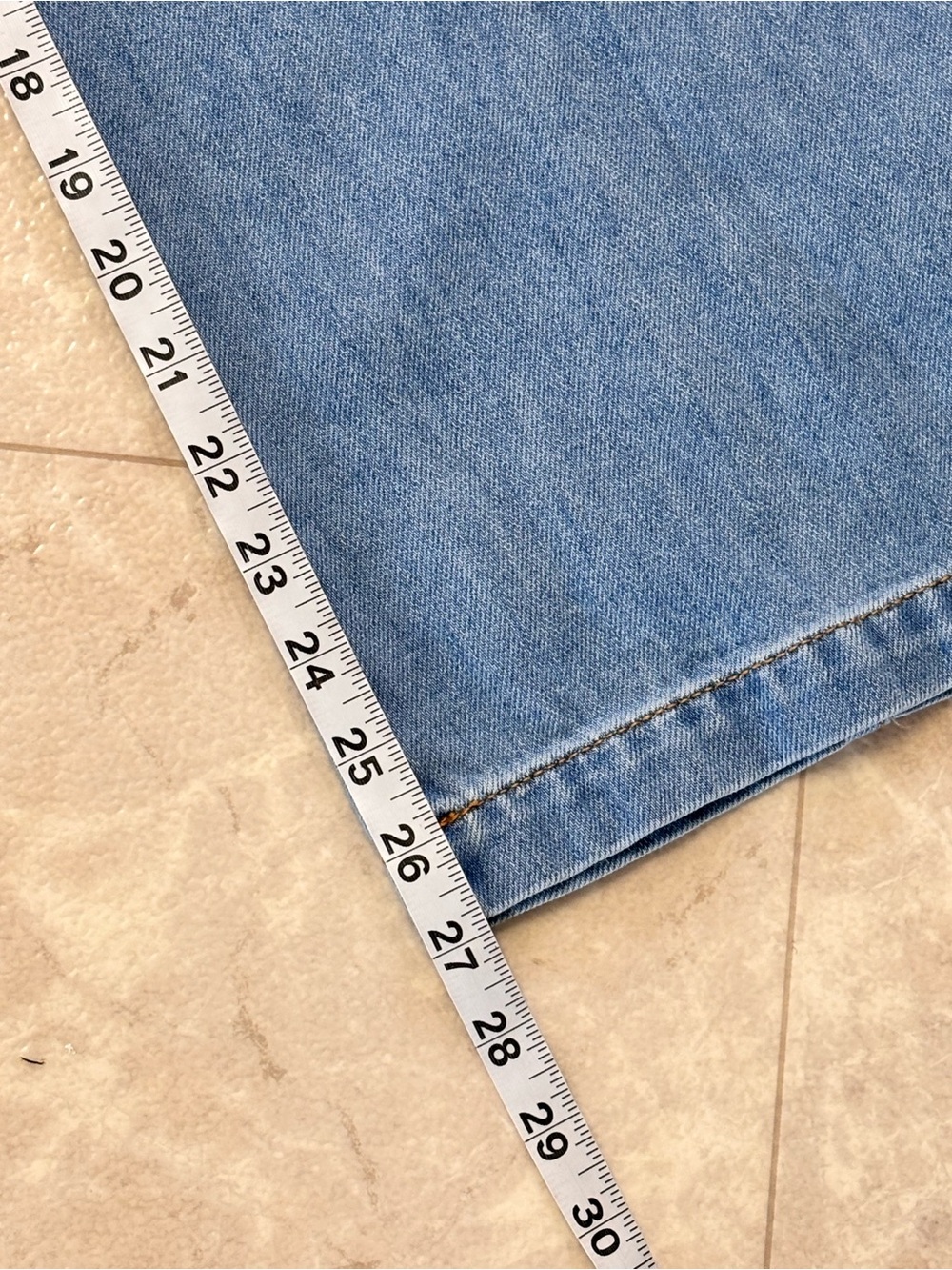 Levi’s High Rise Baggy Pull On Wide Leg Big Girls Large ( 12-14) EUC - Picture 13 of 13